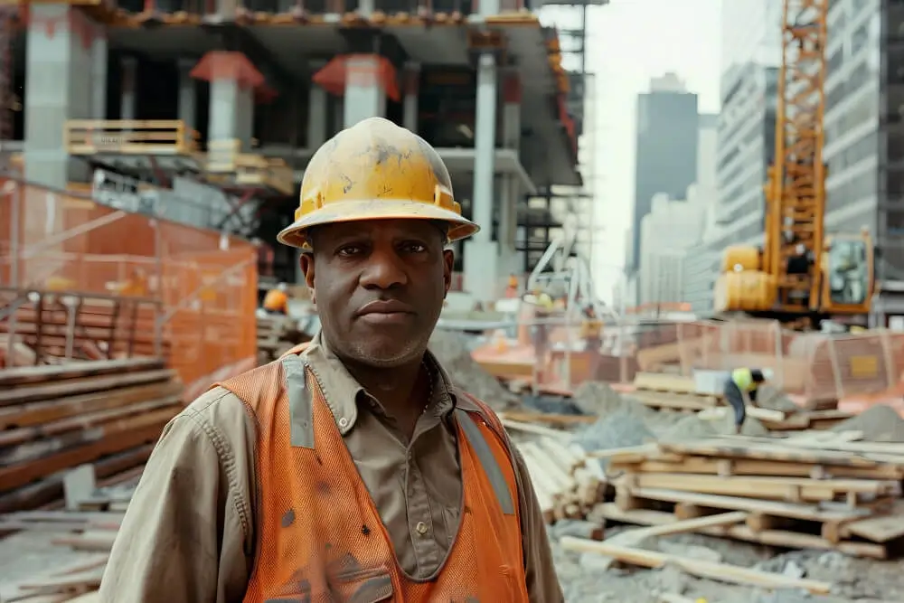 An Engineer on site